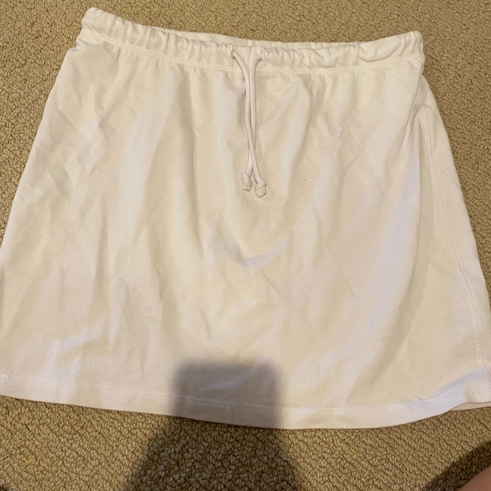 White skirt from Zara
